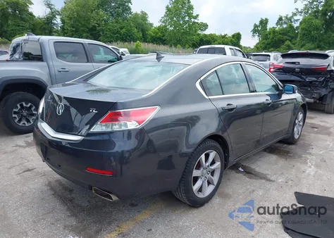 2013 Acura Tl 3.5 from USA, damaged, VIN 19UUA8F21DA009586